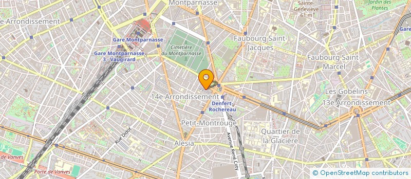 localisation de l'entreprise MADAME CLAIRE VIELLE à PARIS