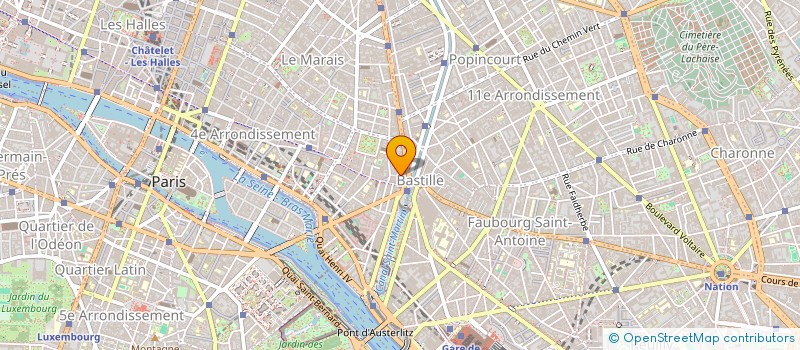 localisation de l'entreprise MADAME CLAIRE VILLAR  PARIS