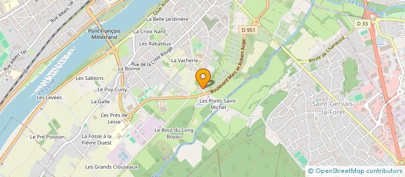 localisation de l'entreprise MADAME CLAIRE VILLE  BLOIS