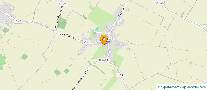 localisation de l'entreprise MADAME CLAIRE VINCHON  FRESSAIN