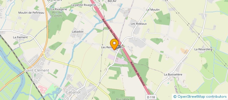 localisation de l'entreprise MADAME CLAIRE VIOT  TONNAY-BOUTONNE