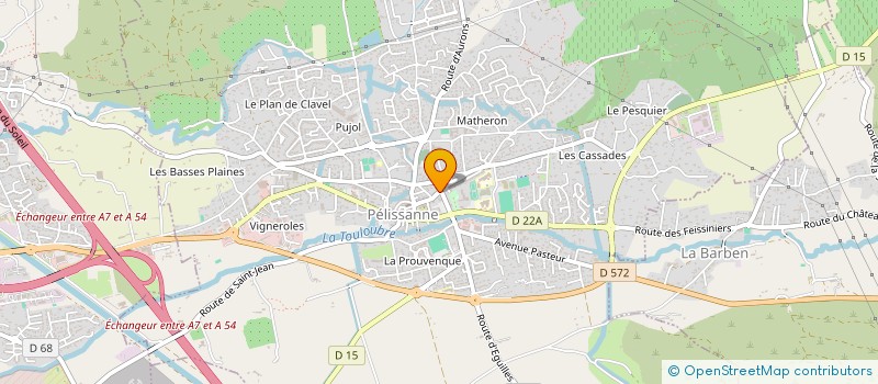 localisation de l'entreprise MADAME CLAIRE VIVO à PELISSANNE
