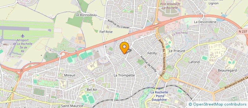 localisation de l'entreprise MADAME CLAIRE VOLKMANN  LAGORD