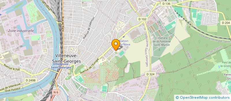 localisation de l'entreprise MADAME CLAIRE WATREMEZ  CRETEIL