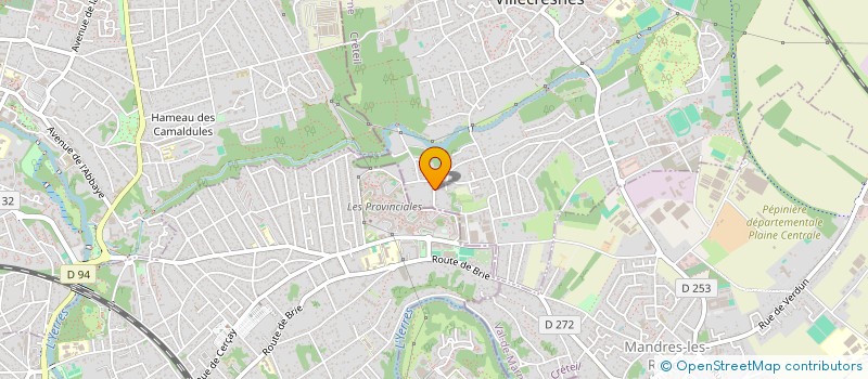 localisation de l'entreprise MADAME CLAIRETTE EYOUM EYOUM  VILLECRESNES