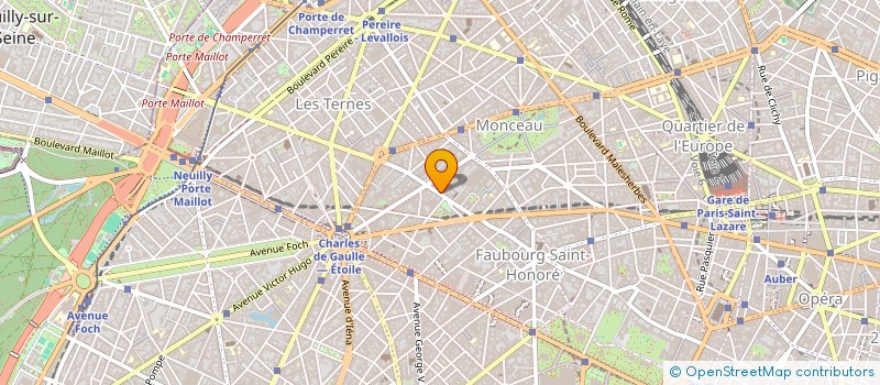 localisation de l'entreprise MADAME CLAIRETTE HAMMER  PARIS