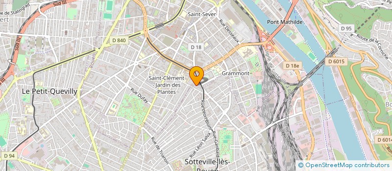 localisation de l'entreprise MADAME CLAIRLYN MALASSIS à SOTTEVILLE-LES-ROUEN