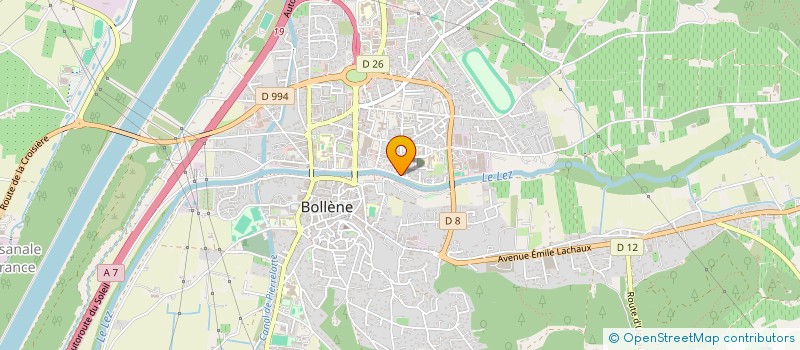 localisation de l'entreprise MADAME CLARA AGRO  BOLLENE