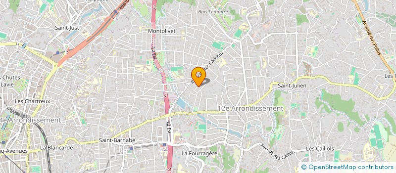 localisation de l'entreprise MADAME CLARA ALFONSI  MARSEILLE