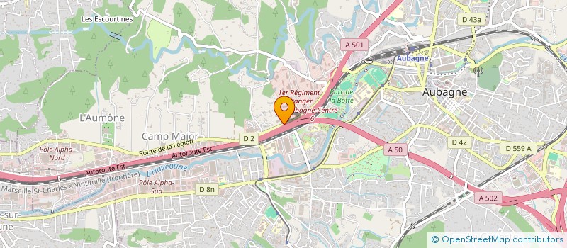 localisation de l'entreprise MADAME CLARA ANKRI  AUBAGNE