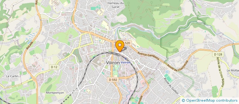 localisation de l'entreprise MADAME CLARA ASSI à VOIRON