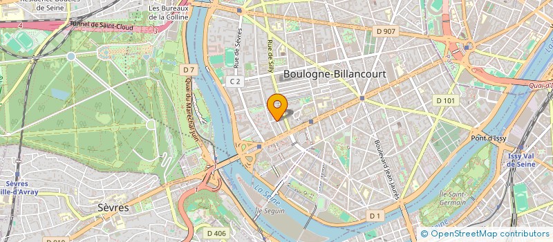 localisation de l'entreprise MADAME CLARA ATGIE MORO à BOULOGNE-BILLANCOURT