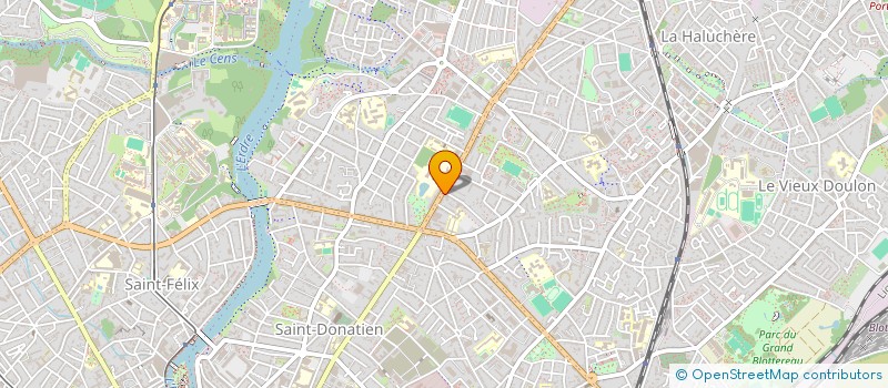 localisation de l'entreprise MADAME CLARA AUDOUIN  NANTES
