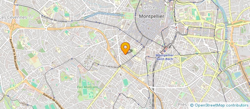 localisation de l'entreprise MADAME CLARA AUMANN à MONTPELLIER