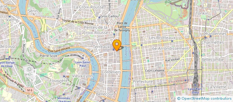 localisation de l'entreprise MADAME CLARA BARD à LYON