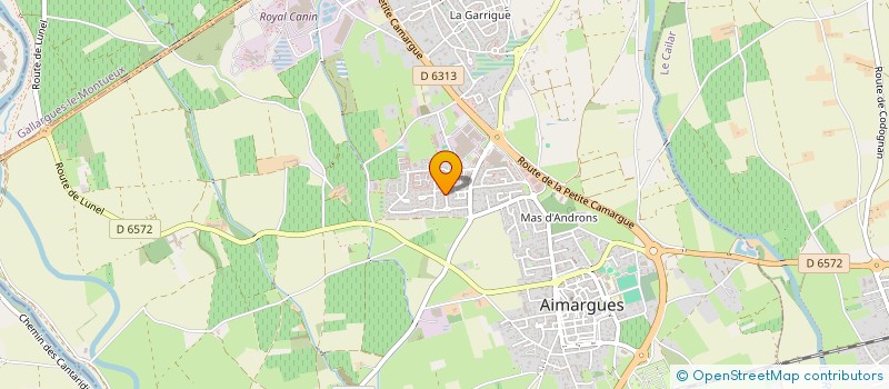 localisation de l'entreprise MADAME CLARA BARDEAU à AIMARGUES