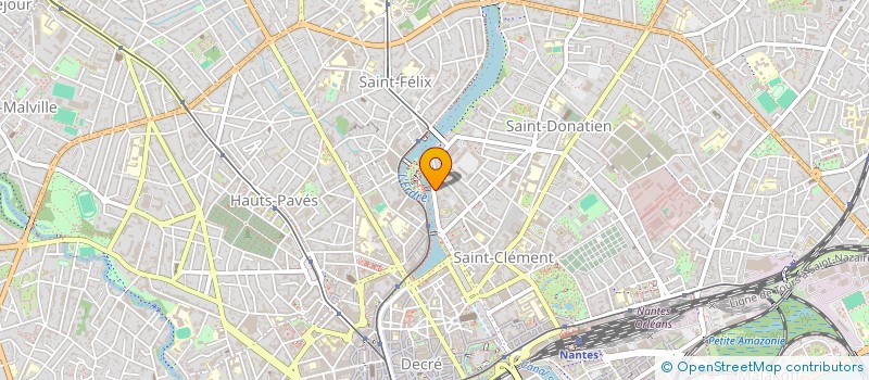 localisation de l'entreprise MADAME CLARA BASLE  NANTES