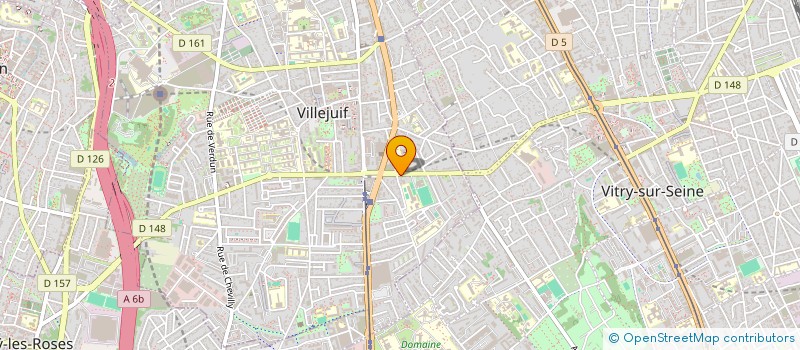 localisation de l'entreprise MADAME CLARA BATTIST à VILLEJUIF