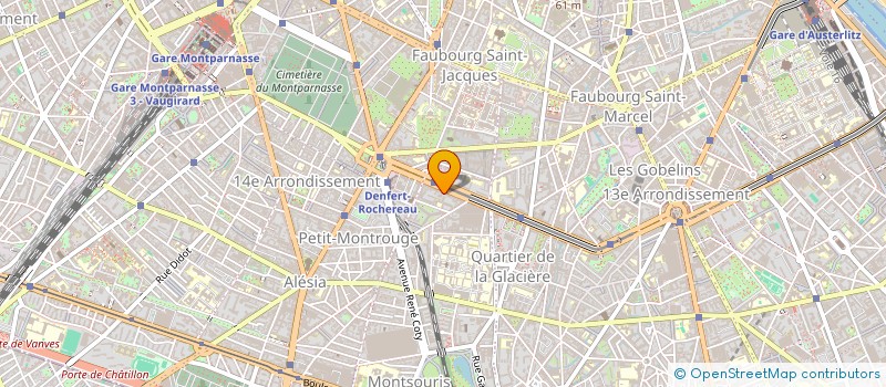 localisation de l'entreprise MADAME CLARA BELLAFIORE  PARIS