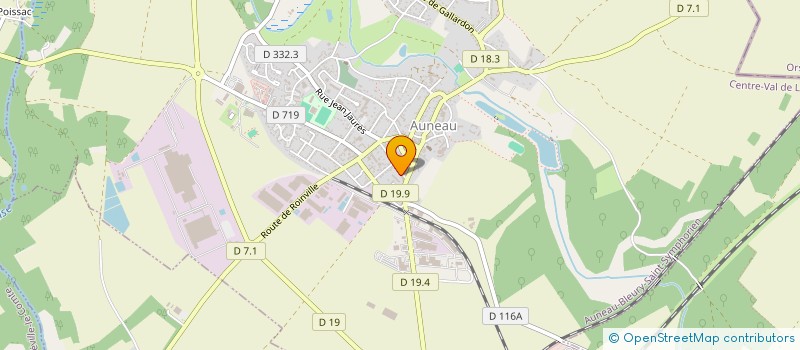 localisation de l'entreprise MADAME CLARA BERNARD à AUNEAU-BLEURY-SAINT-SYMPHORIEN