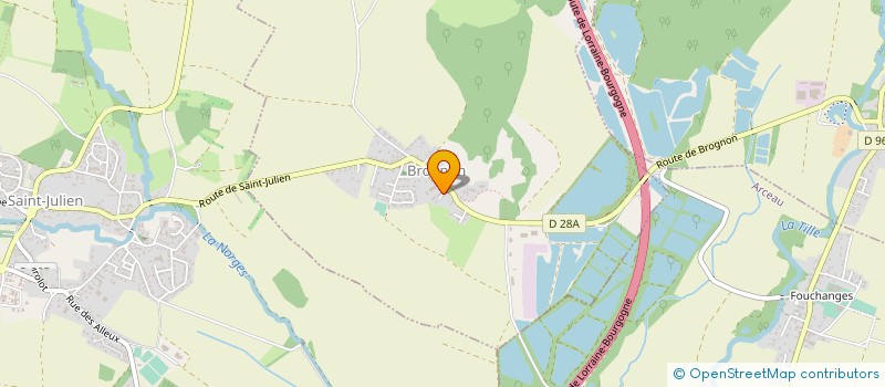 localisation de l'entreprise MADAME CLARA BIANCHI  BROGNON