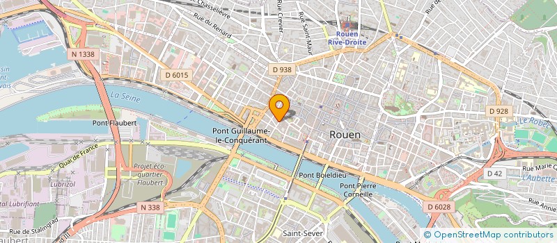 localisation de l'entreprise MADAME CLARA BIDARMAGHZ  ROUEN