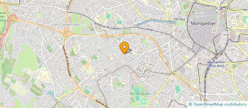 localisation de l'entreprise MADAME CLARA BILLAT à MONTPELLIER