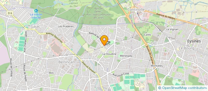 localisation de l'entreprise MADAME CLARA BIRONNEAU  BORDEAUX