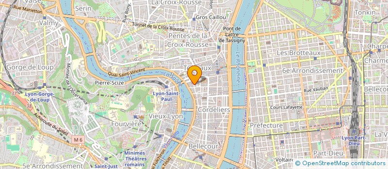 localisation de l'entreprise MADAME CLARA BITBOL à LYON