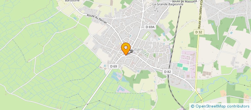 localisation de l'entreprise MADAME CLARA BLONDIN à FROIDFOND