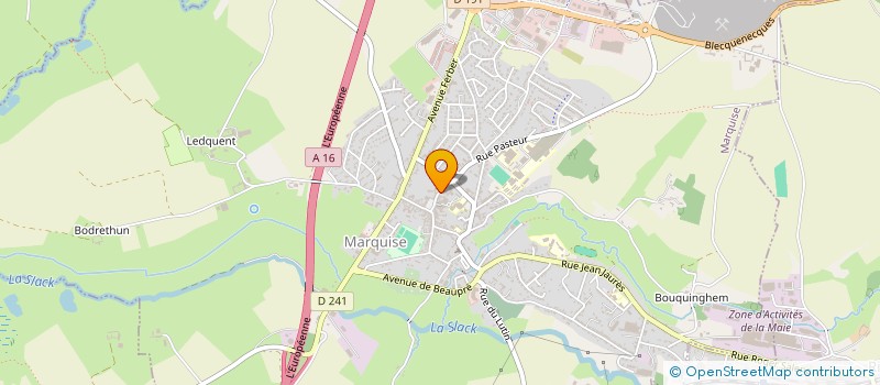 localisation de l'entreprise MADAME CLARA BOLTON  MARQUISE