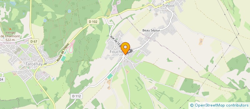 localisation de l'entreprise MADAME CLARA BORGEN à TARCENAY-FOUCHERANS