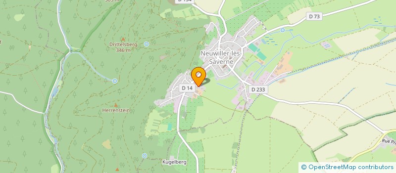 localisation de l'entreprise MADAME CLARA BORNI  NEUWILLER-LES-SAVERNE