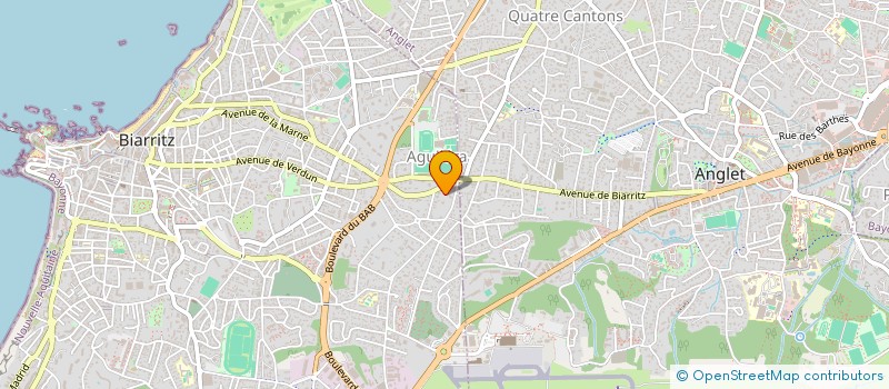 localisation de l'entreprise MADAME CLARA BOURDENX GUNZ à BIARRITZ