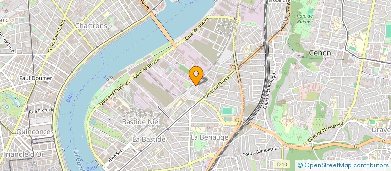 localisation de l'entreprise MADAME CLARA BREZES  BORDEAUX