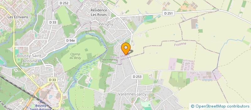 localisation de l'entreprise MADAME CLARA BRINIS-BOUYER  PERIGNY