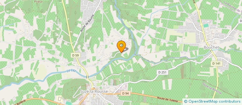 localisation de l'entreprise MADAME CLARA BROUSSARD  SUZE-LA-ROUSSE