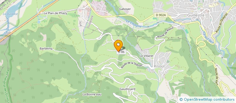 localisation de l'entreprise MADAME CLARA BRUE  RISOUL