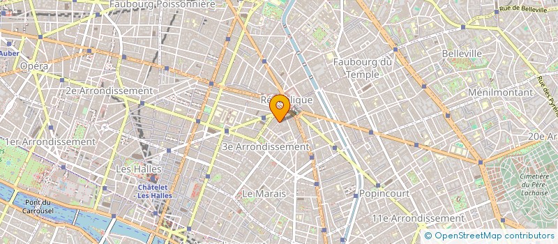 localisation de l'entreprise MADAME CLARA BRUNA  PARIS