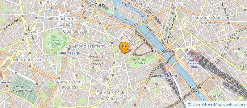 localisation de l'entreprise MADAME CLARA BUSSON  PARIS