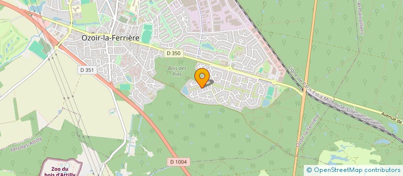 localisation de l'entreprise MADAME CLARA CAMELOT  OZOIR-LA-FERRIERE