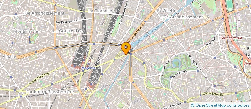 localisation de l'entreprise MADAME CLARA CARON  PARIS