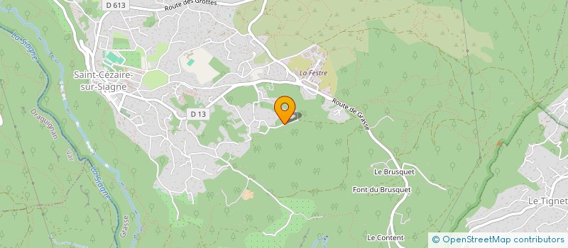 localisation de l'entreprise MADAME CLARA CARRATURO à SAINT-CEZAIRE-SUR-SIAGNE