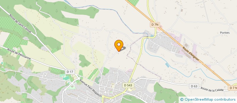 localisation de l'entreprise MADAME CLARA CASANO  EGUILLES