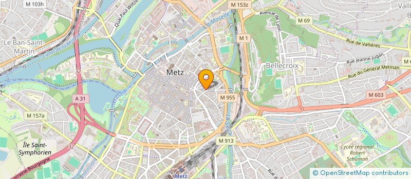 localisation de l'entreprise MADAME CLARA CENS  METZ