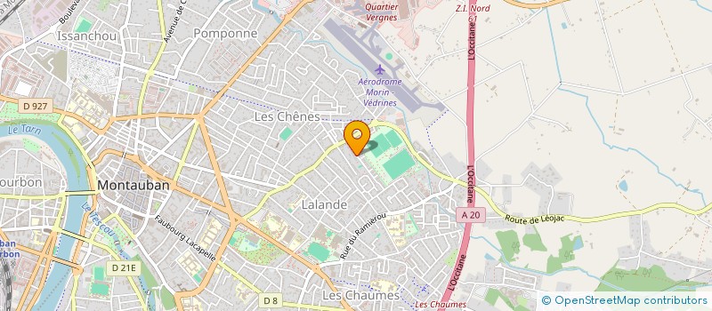 localisation de l'entreprise MADAME CLARA CHAOU  MONTAUBAN