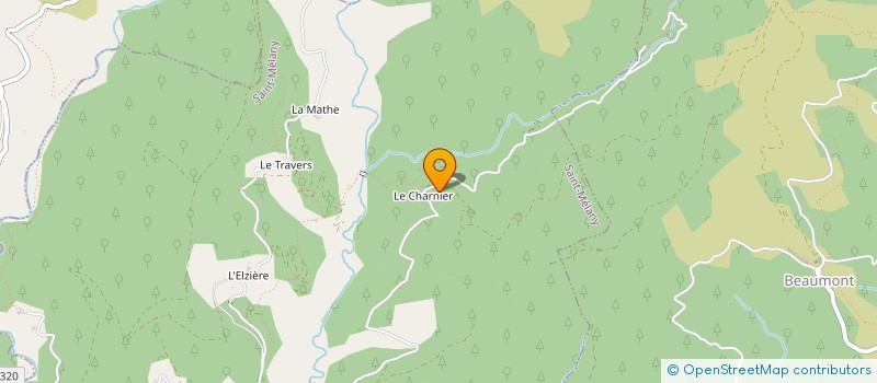 localisation de l'entreprise MADAME CLARA CHAPELLE  SAINT-MELANY