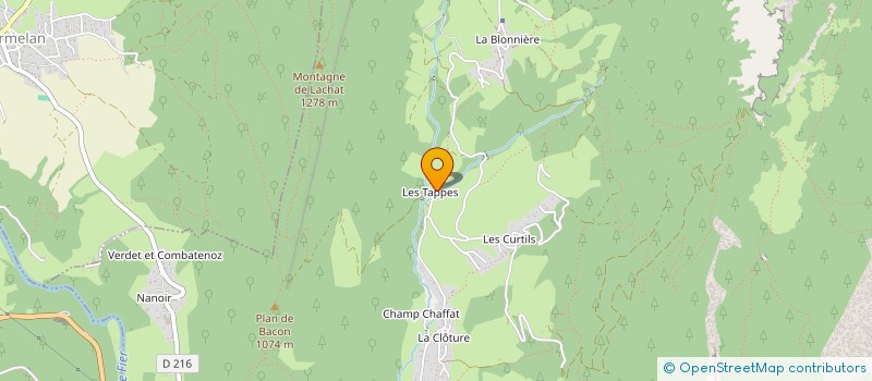 localisation de l'entreprise MADAME CLARA CHARRIERE  DINGY-SAINT-CLAIR