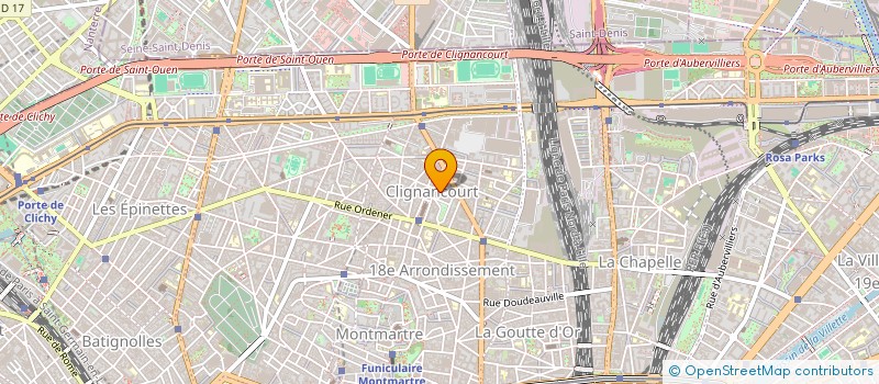 localisation de l'entreprise MADAME CLARA CHASSAGNON  PARIS