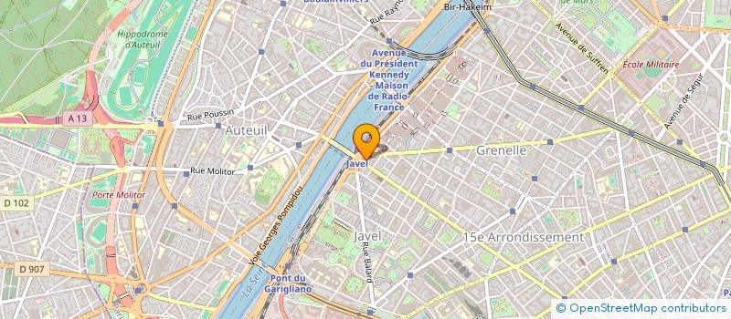 localisation de l'entreprise MADAME CLARA CHAUVEAU  PARIS